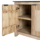 Buffet Bois Marbre Naturel - fanmuebles