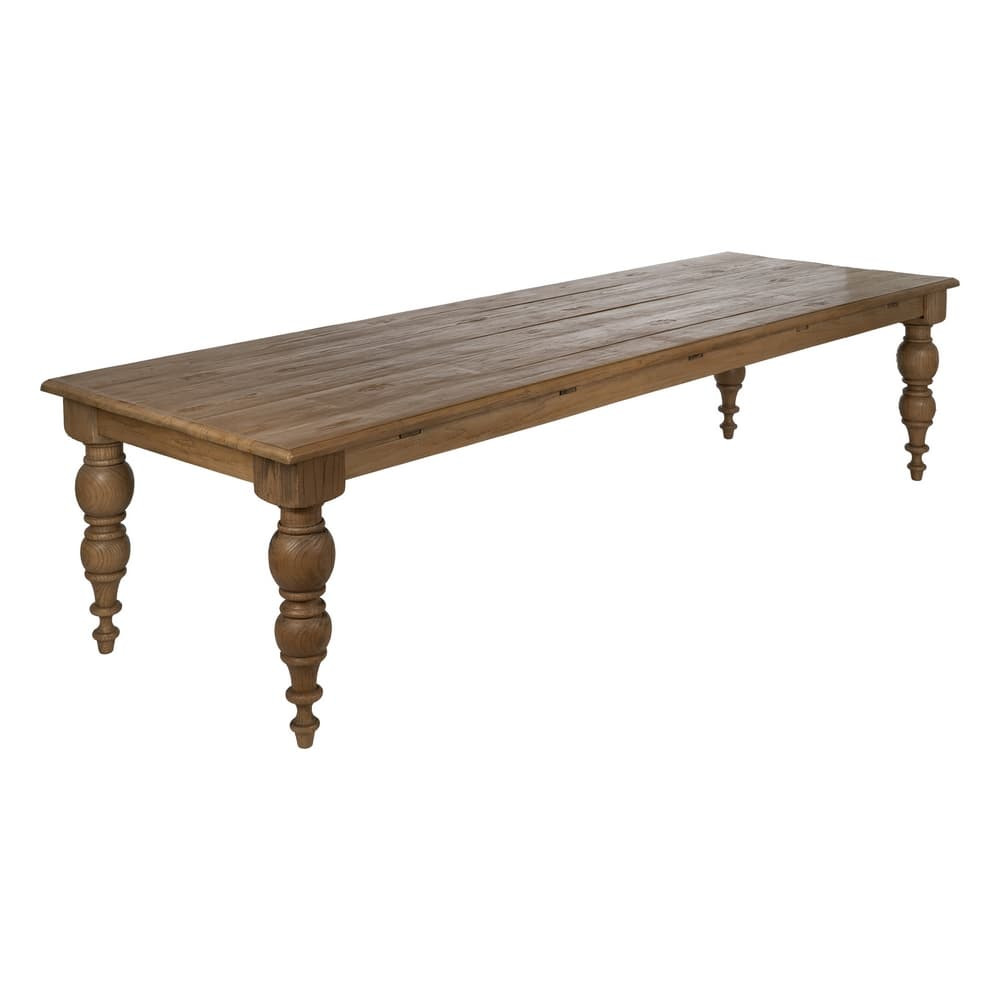 Mesa de Jantar Carvalho Recuperado 300 cm - fanmuebles
