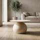 Mesa Centro Blanco Roto 60 x 45 x 60 cm