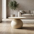 Mesa Centro Blanco Roto 60 x 45 x 60 cm