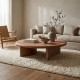 Mesa Centro Teja 120 x 33 x 120 cm
