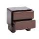 MESITA LACADO GRANATE DM DORMITORIO 56,50 X 42,50 X 56,50 CM
