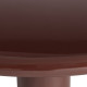 MESA CENTRO LACADO GRANATE DM SALÓN 90 X 90 X 36 CM
