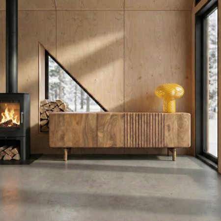 Mueble Tv Natural 160 x 54 x 45 cm