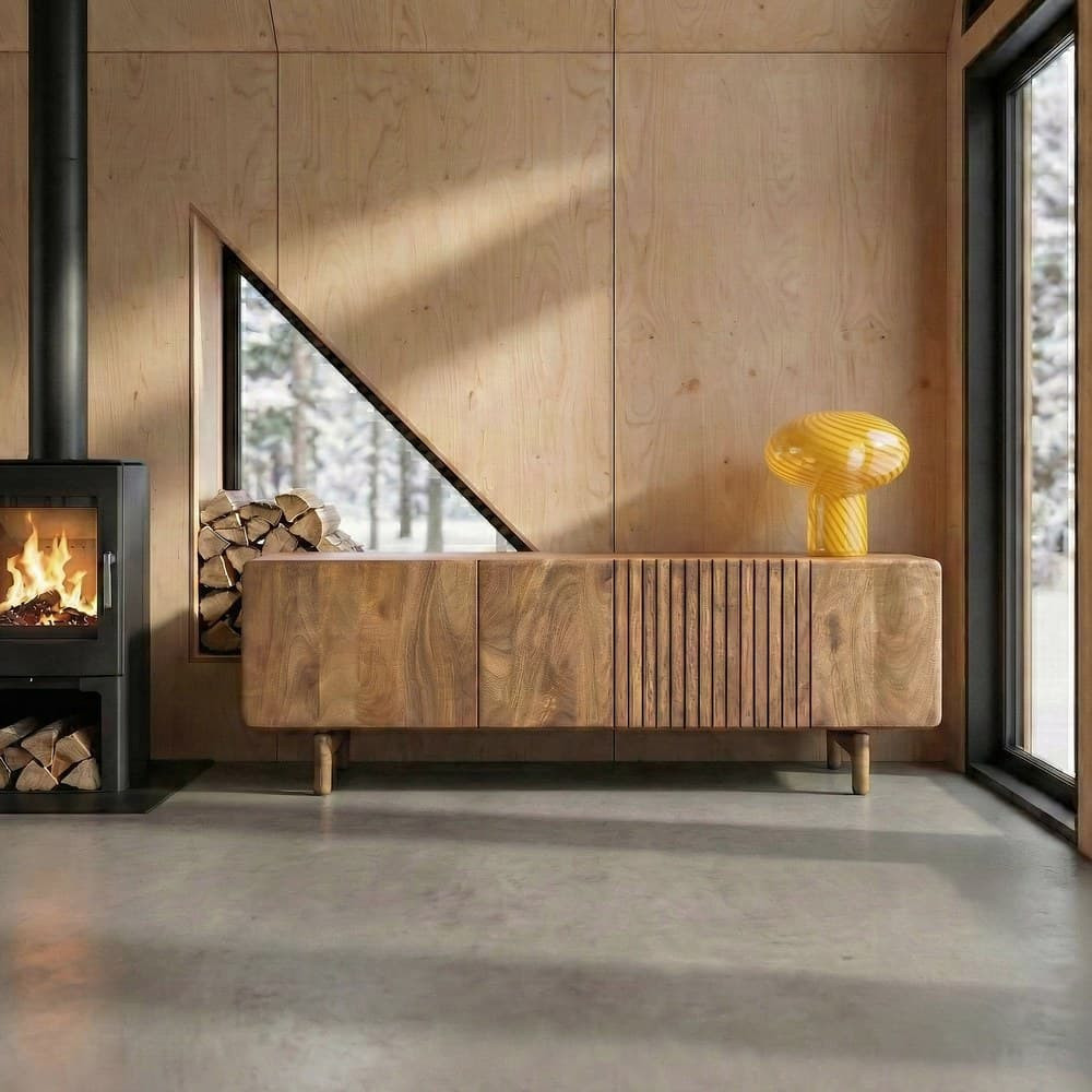 Mueble Tv Natural 160 x 54 x 45 cm