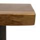 Tavolino Suar Legno e Ferro 150x70 cm - fanmuebles