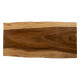 Tavolino Suar Legno e Ferro 150x70 cm - fanmuebles