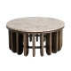 Mesa Centro Miel 90 x 42 x 90 cm