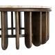 Mesa Centro Miel 90 x 42 x 90 cm
