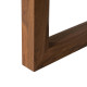 Mesa Comedor Marrón 280 x 77 x 100 cm