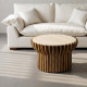 Mesa Centro Natural 78.5 x 47 x 78.5 cm