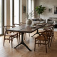 Table à manger Suar Industrielle 240 cm - fanmuebles