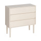 Cómoda Crema 75 x 75 x 35 cm