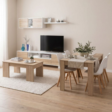 A melhor oferta de salão e mesa de centro de estilo nórdico fanmuebles