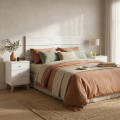 Chambre vintage bon marché - Tête de lit + 2 tables de nuit 272 x 116 x 33,5 cm