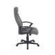 Cadeira de Escritório Elevável Tyr Tecido Cinzento Escuro | fanmuebles
