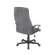 Silla de Oficina Elevable Tyr Tela Gris Oscuro | fanmuebles