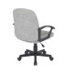 Chaise Bureau Hela Tissu Gris - fanmuebles