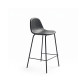 Pack 2 Bancos Oslo Vulcano Pretos 43x88x44