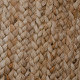 ALFOMBRA NATURAL YUTE DECORACIÓN 350 X 350 CM