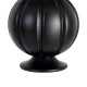 LÁMPARA MESA NEGRO TEJIDO-MADERA 24 X 24 X 47,50 CM