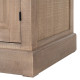 Vitrina de madera de pino color Natural 87 x 198 x 40 cm
