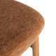 Taburete Melocotón Tejido Metal Contract 53x95x52 cm | fanmuebles