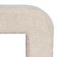 TABURETE BEIGE TEJIDO SALÓN 67 X 48 X 47 CM