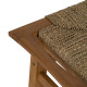 TABURETE NATURAL MADERA 49 X 35 X 45 CM