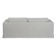 SOFÁ 3 PLAZAS GRIS TEJIDO SIENA 222 X 95 X 80 CM