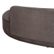 SOFÁ 3 PIEZAS GRIS TEJIDO SALÓN 405 X 112 X 70 CM