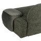 SOFÁ VERDE TEJIDO SALÓN 222 X 92 X 70 CM