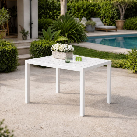 Comprare Tavolo Giardino Ember Bianco - fanmuebles