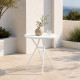 Comprar Mesa Jardín Velador Tara Blanca - fanmuebles