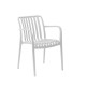 Cadeira de Jardim Blanca Ivy - Design Minimalista