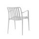 Sedia da Giardino Blanca Ivy - Design Minimalista e Luminosa