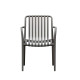 Chaise de Jardin Gris Anthracite - Design Élégant Extérieur