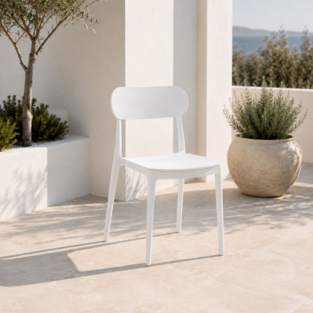 Silla Jardín Feyre Blanca