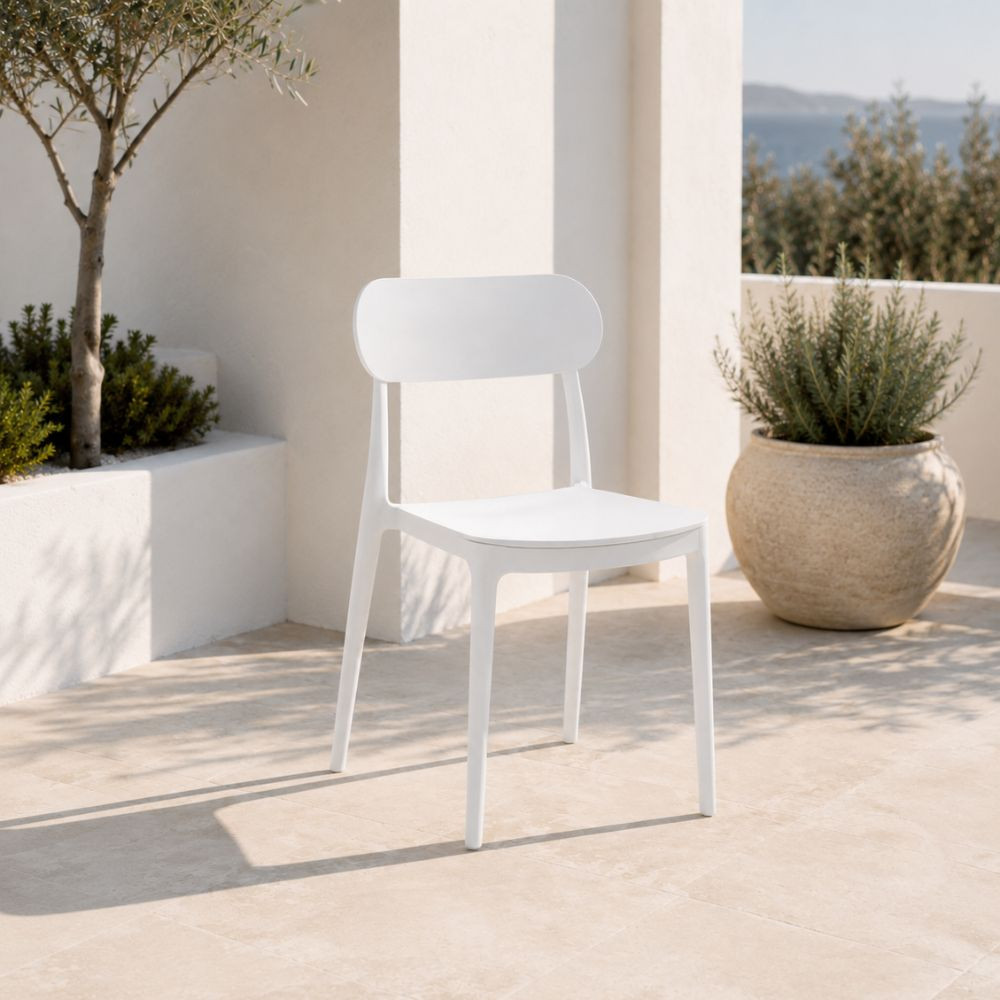 Silla Jardín Feyre Blanca