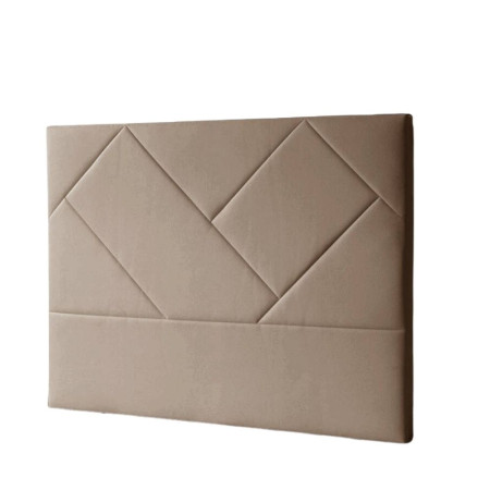 Cabeceira Cama Europa 160 cm Tela Beige - fanmuebles