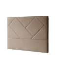 Gepolstertes Kopfteil Europa tela beige - 150 x 120 x 6 cm