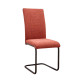 Silla tapizada Chiara color Coral | fanmuebles