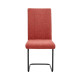 Chaise rembourrée Chiara couleur Corail | fanmuebles
