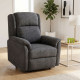 Sillón Relax Dom Tela Gris