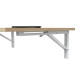 Mesa de cocina plegable Roble Canadian