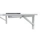 Mesa de cocina Plegable mesa abatible Ariet Blanco Artik