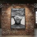 Tableau 120x80 cm "Femme dans l'eau"