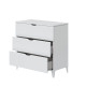 Cómoda 4 Cajones Loft Blanco Brillo Comprar Online
