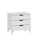 Mesa de Cabeceira 3 Gavetas Loft Comprar Online