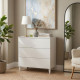 Comò camera da letto Loft Bianco lucido - Fanmuebles